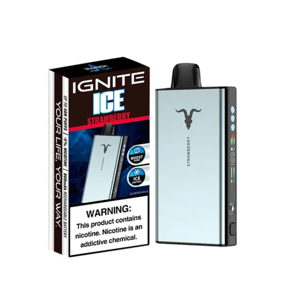 IGNITE V400 ICE 40000 PUFFS STRAWBERRY