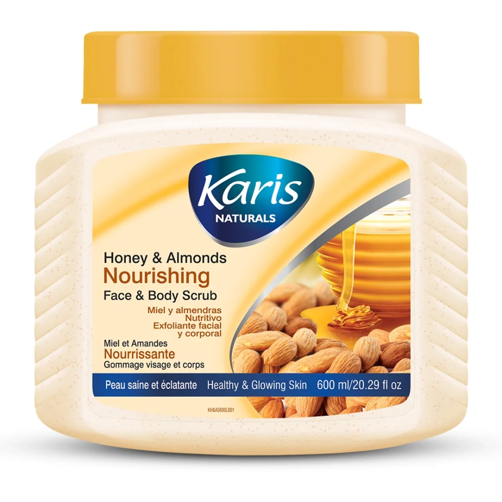 KR HONEY/ALMONDS FACE /BODY SCRUB 600ML
