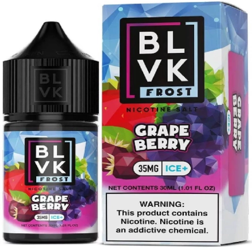 NIC SALT BLVK FROST GRAPE BERRY 35MG 30ML