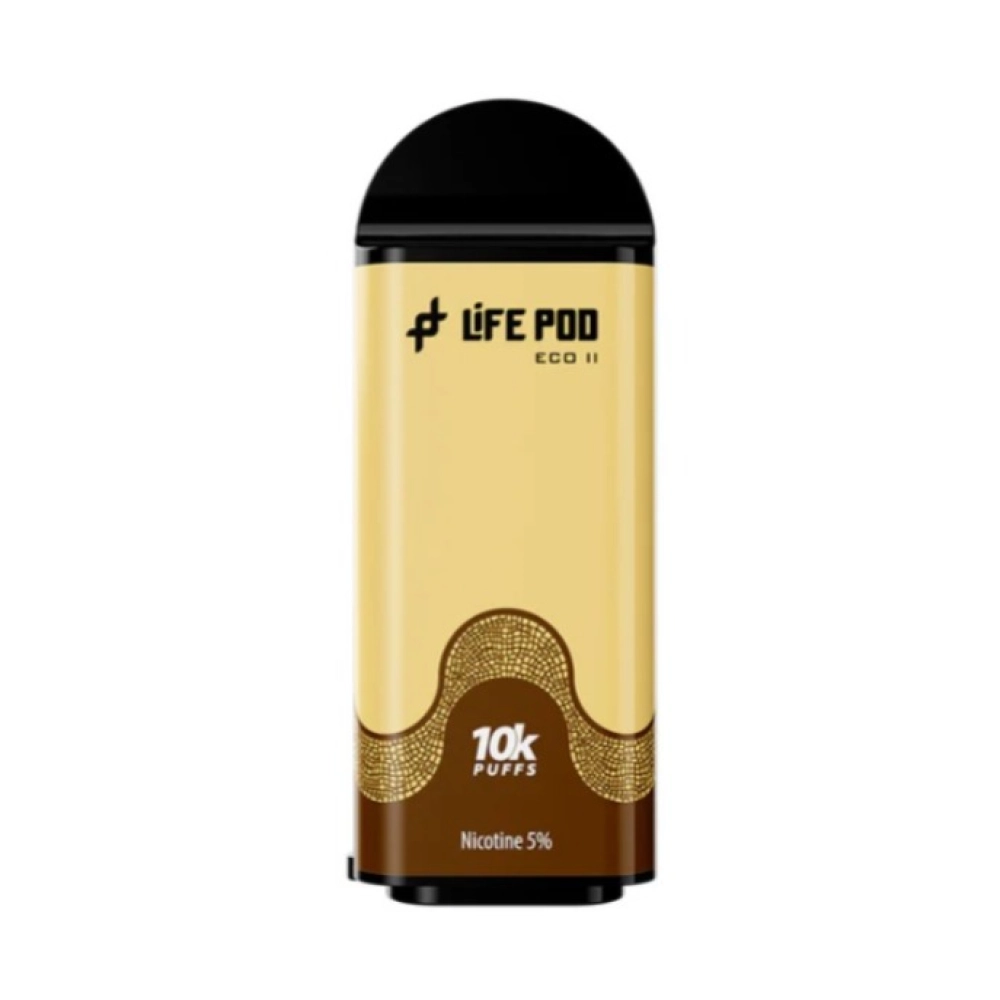 LIFE POD REFIL ECO II 10000 PUFFS TOBACCO VIRGINIA
