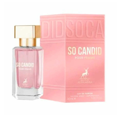 PERFUME MAISON ALHAMBRA SO CANDID POUR FEMME EDP - 30ML