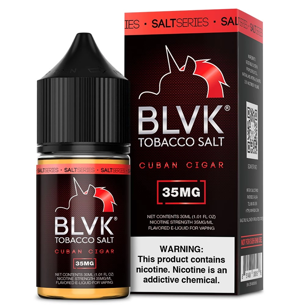 BLVK SALT TBCO CUBAN CIGAR 35MG 30ML
