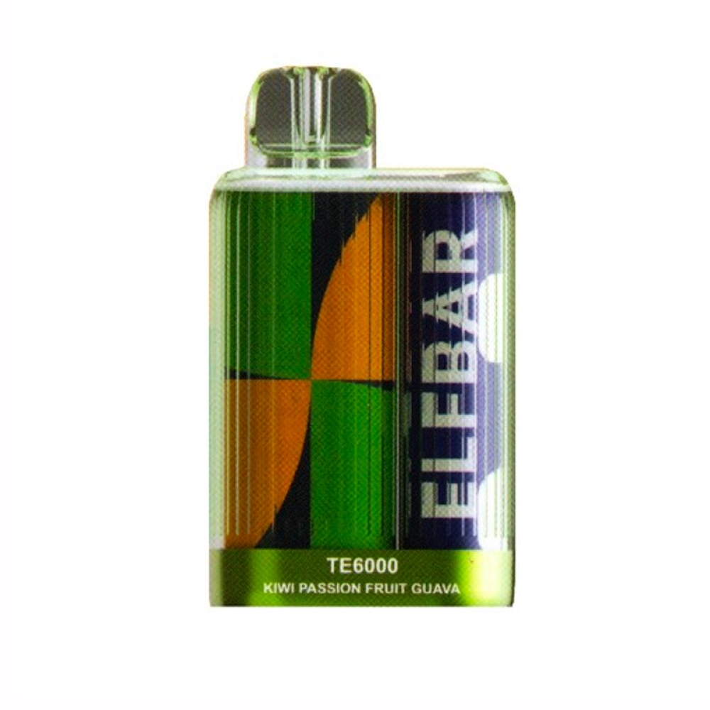 ELFBAR TE 6000 PUFFS KIWI PASSION FRUIT GUAVA