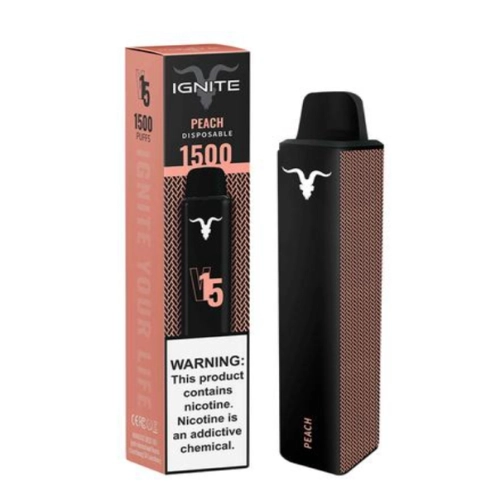IGNITE V15 1500 PUFFS PEACH