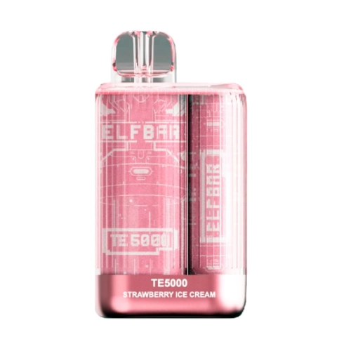 ELFBAR TE 5000 PUFFS STRAWBERRY ICE CREAM