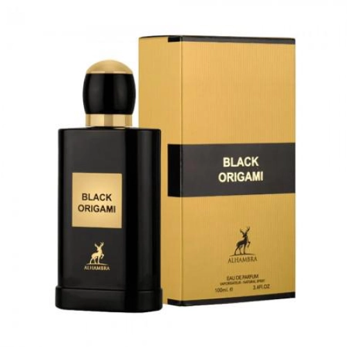 PERFUME MAISON ALHAMBRA BLACK ORIGAMI EDP - 100ML