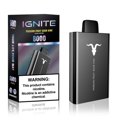 IGNITE V80 8000 PUFFS PASSION FRUIT SOUR KIWI