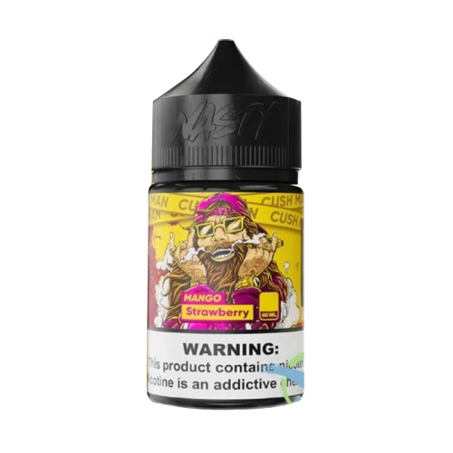 Juice Nasty High Mint Cush Man Strawberries 0MG 60ml