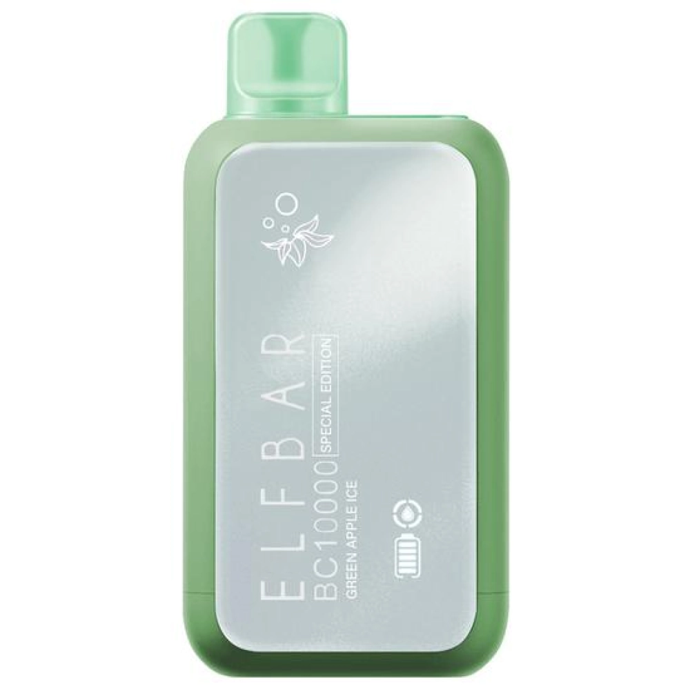 ELFBAR BC 10000 PUFFS SE GREEN APPLE ICE