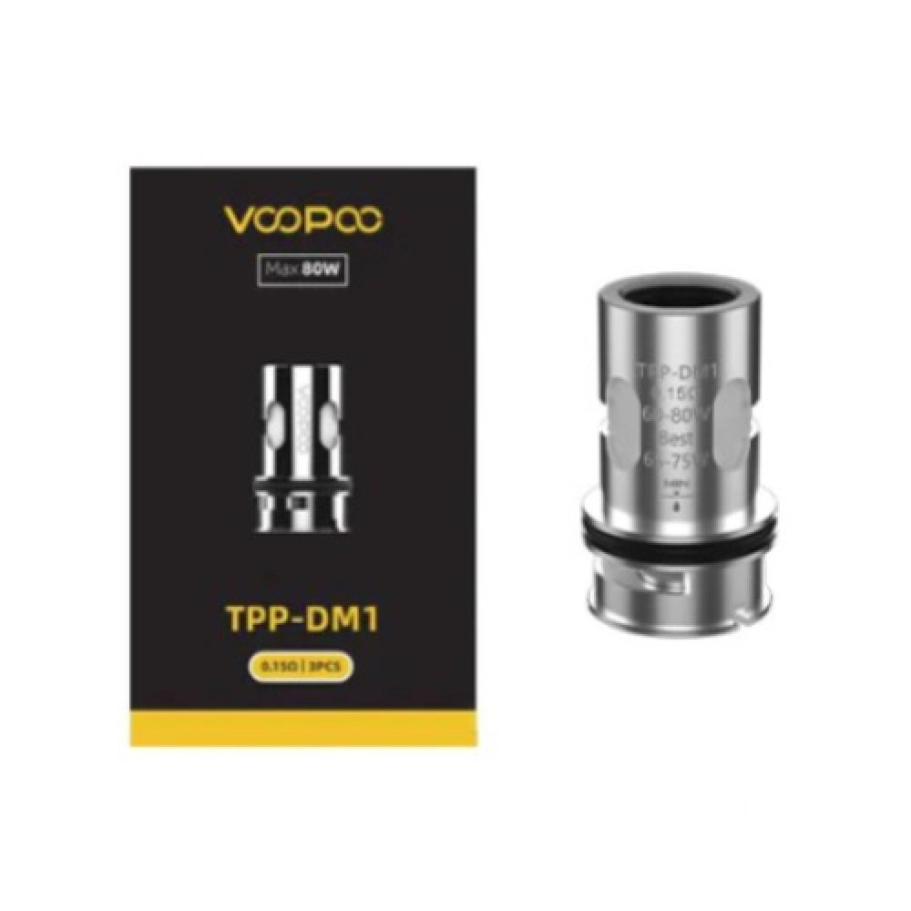 RESISTÊNCIA VOOPOO TPP-DM1 0.15 OHM 3PCS