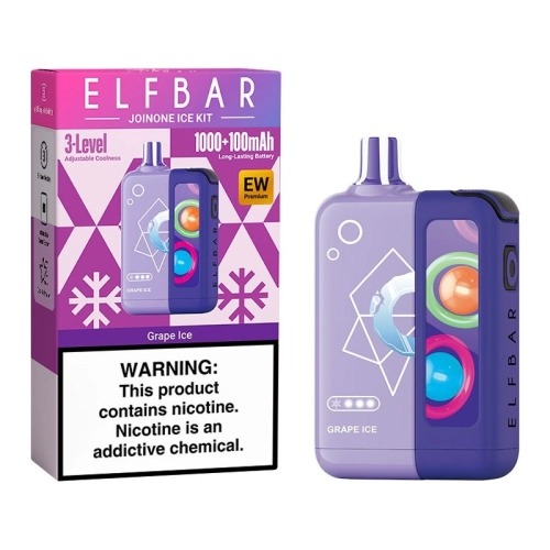 ELFBAR JOINONE ICE KIT 25000 PUFFS GRAPE ICE