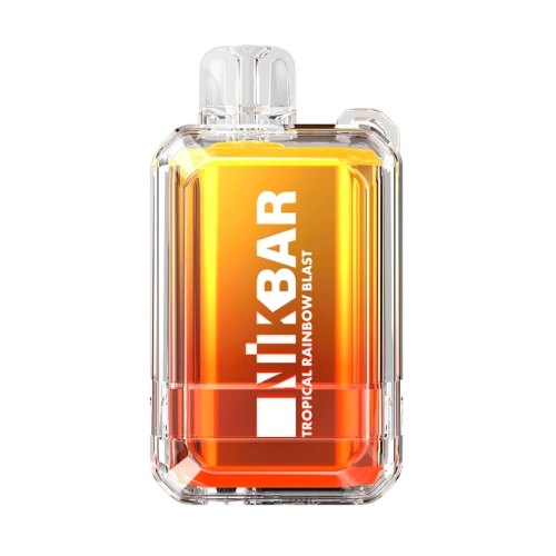 NIKBAR 12000 PUFFS TROPICAL RAINBOW BLAST