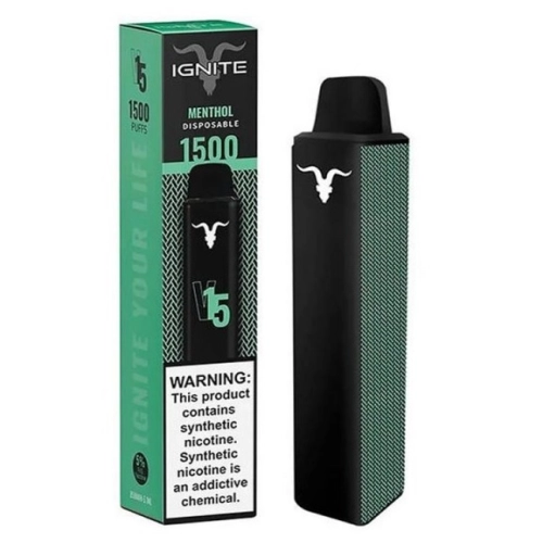 IGNITE V15 1500 PUFFS MENTHOL