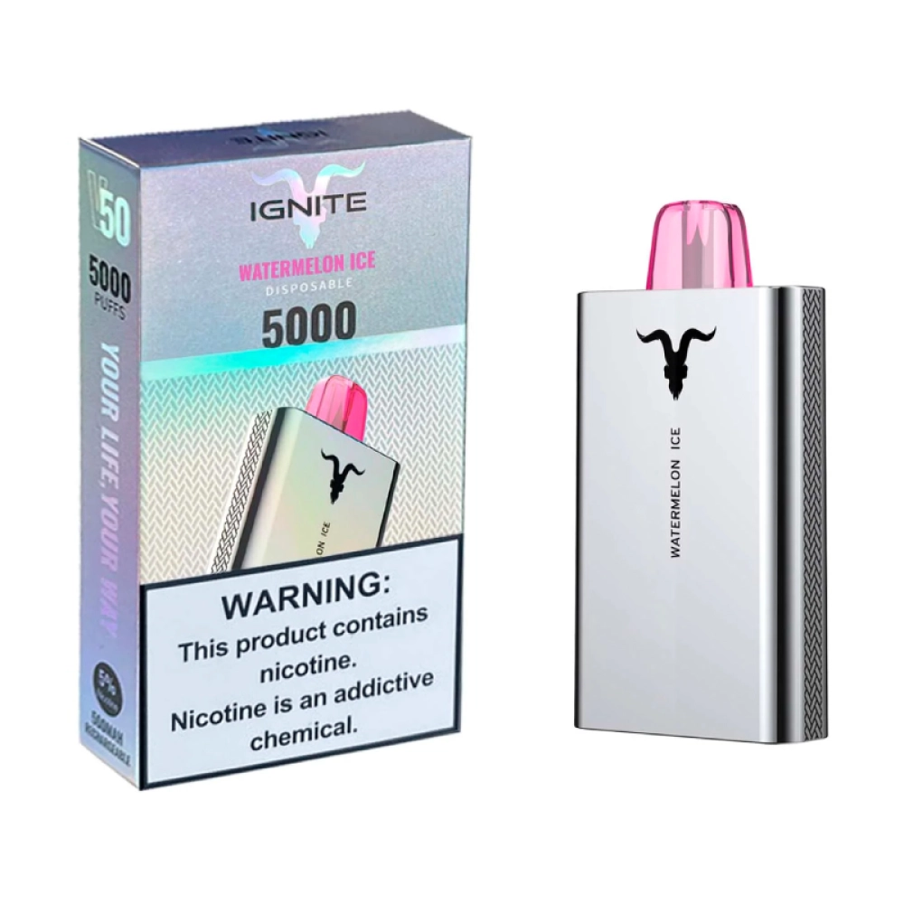 IGNITE V50 5000 PUFFS WATERMELON ICE