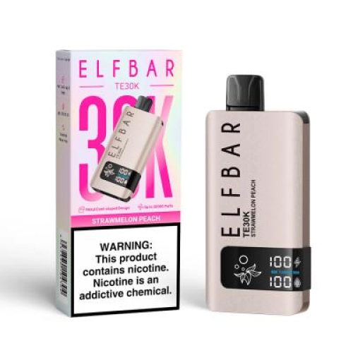 ELFBAR TE 30000 PUFFS STRAWMELON PEACH