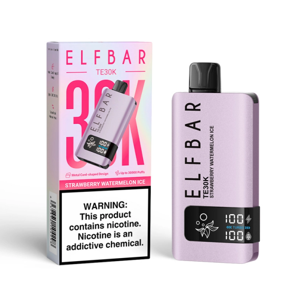 ELFBAR TE 30000 PUFFS STRAWBERRY WATERMELON ICE
