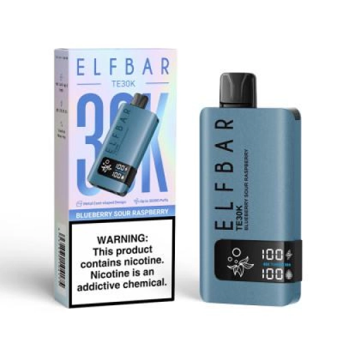 ELFBAR TE 30000 PUFFS BLUEBERRY SOUR RASPBERRY