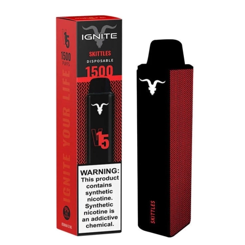 IGNITE V15 1500 PUFFS SKITTLES