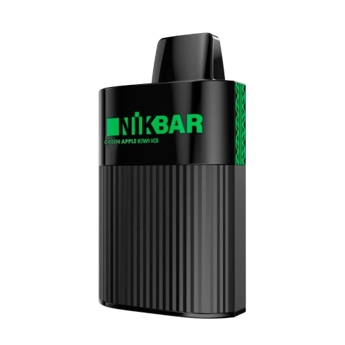 NIKBAR 6000 PUFFS GREEN APPLE KIWI ICE