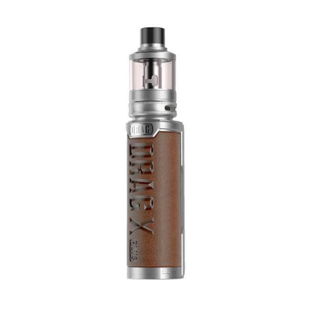 Vape Kit Voopoo Drag X Plus Silver Retro Brow