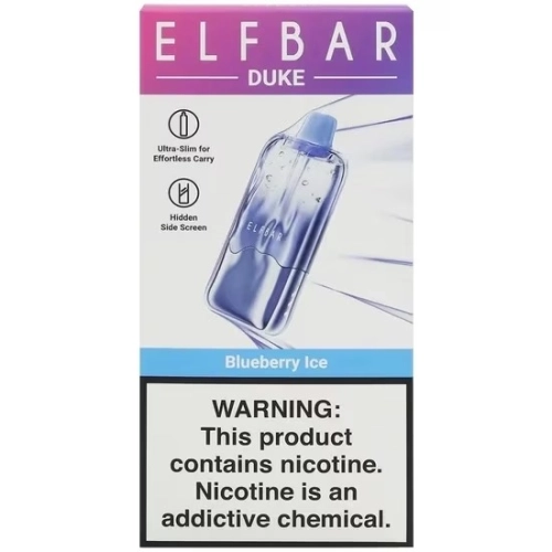 ELFBAR DUKE 35000 PUFFS BLUEBERRY ICE