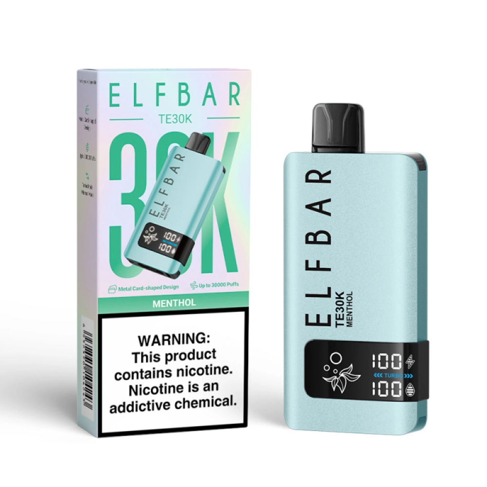 ELFBAR TE 30000 PUFFS MENTHOL