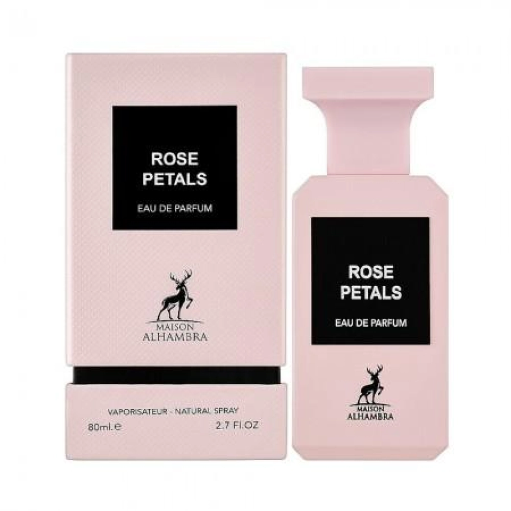 PERFUME MAISON ALHAMBRA ROSE PETALS EDP - 80ML