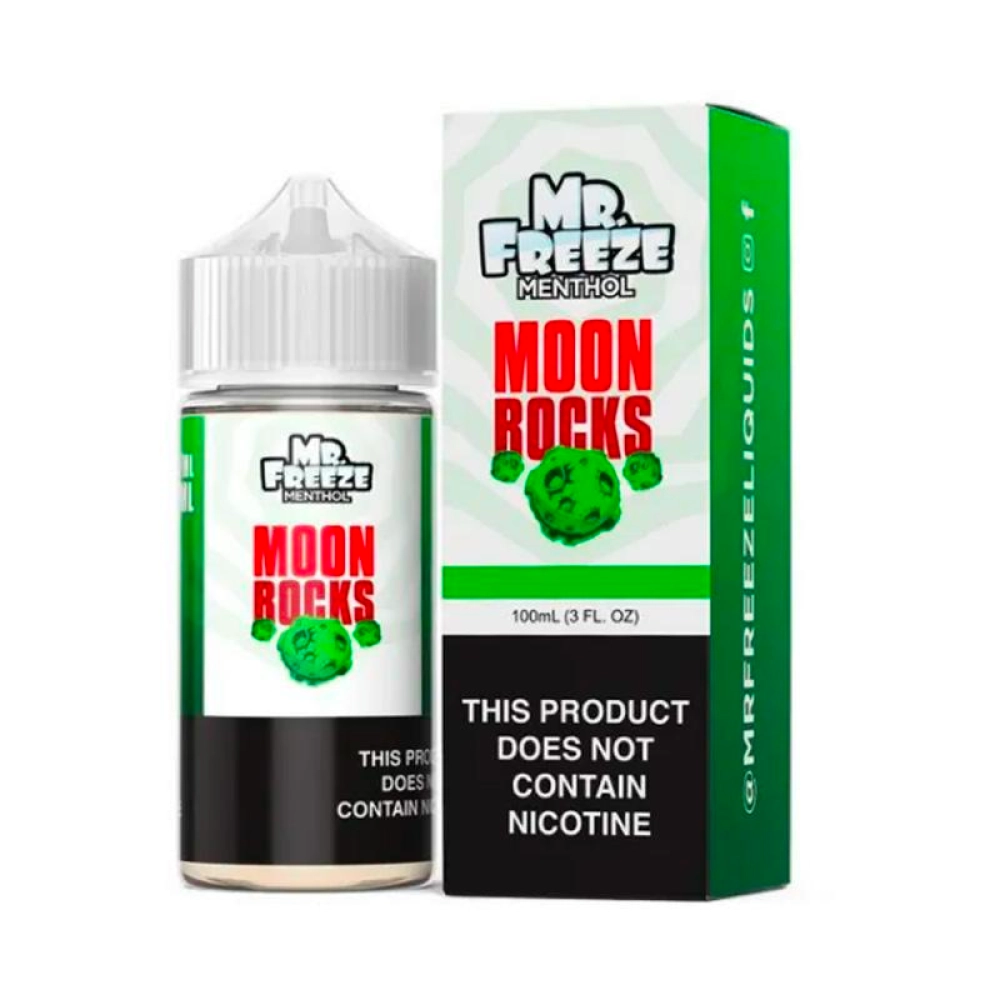 Liquido para Vape Mr. Freeze Menthol Moon Rocks 3MG 100ml
