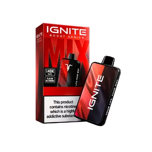 IGNITE V400 MIX BOOST 40000 PUFFS TRIPLE BERRY ICE/GRAPE ICE
