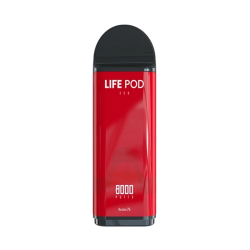 LIFE POD REFIL 8000 PUFFS RED ORANGE