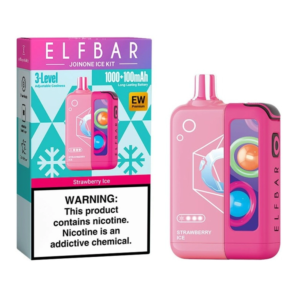 ELFBAR JOINONE ICE KIT 25000 PUFFS STRAWBERRY ICE