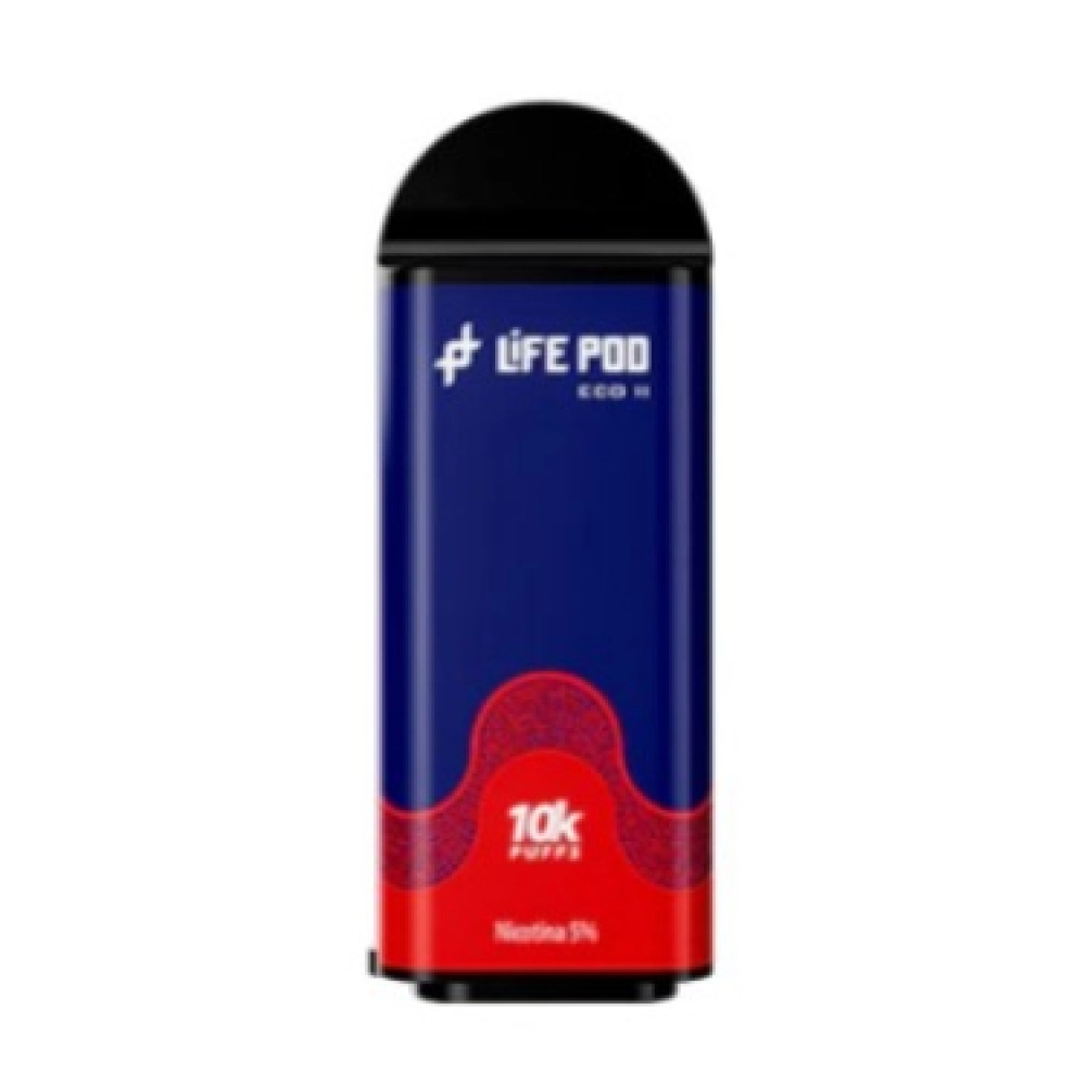 LIFE POD REFIL ECO II 10000 PUFFS BLUEBERRY STRAWBERRY