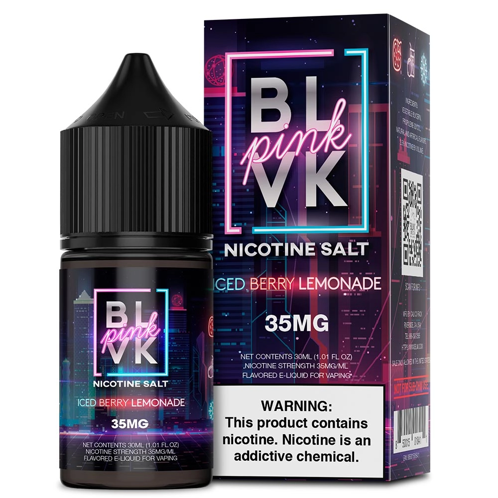 BLVK SALT PINK ICED BERRY LEMONADE 35MG