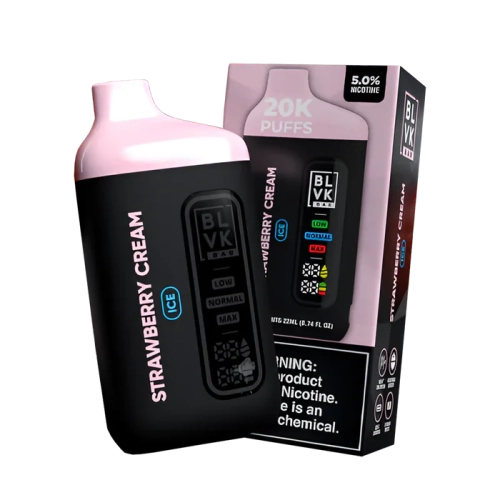 BLVK BAR 20000 PUFFS STRAWBERRY CREAM