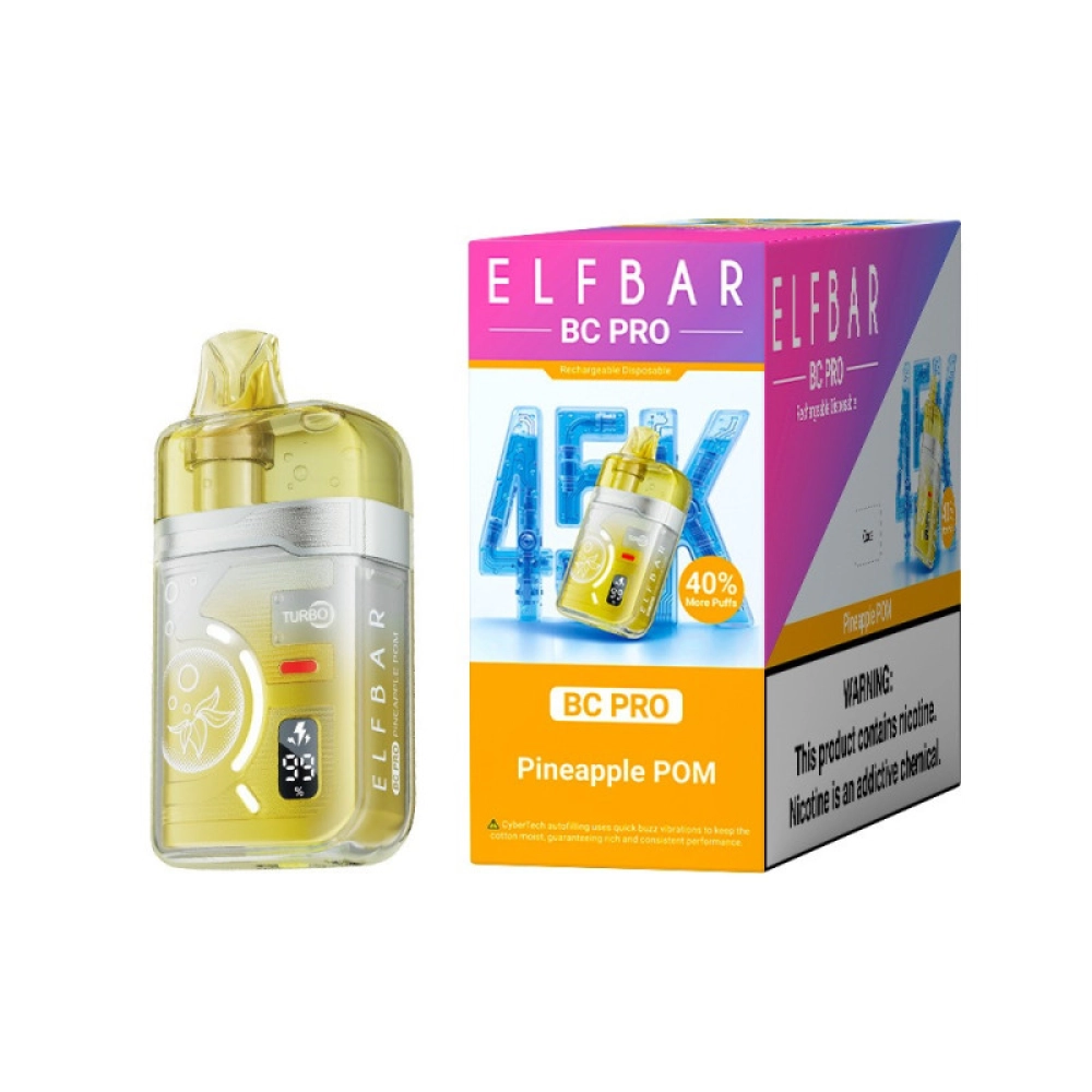 ELFBAR BC PRO 45000 PUFFS PINEAPPLE POM