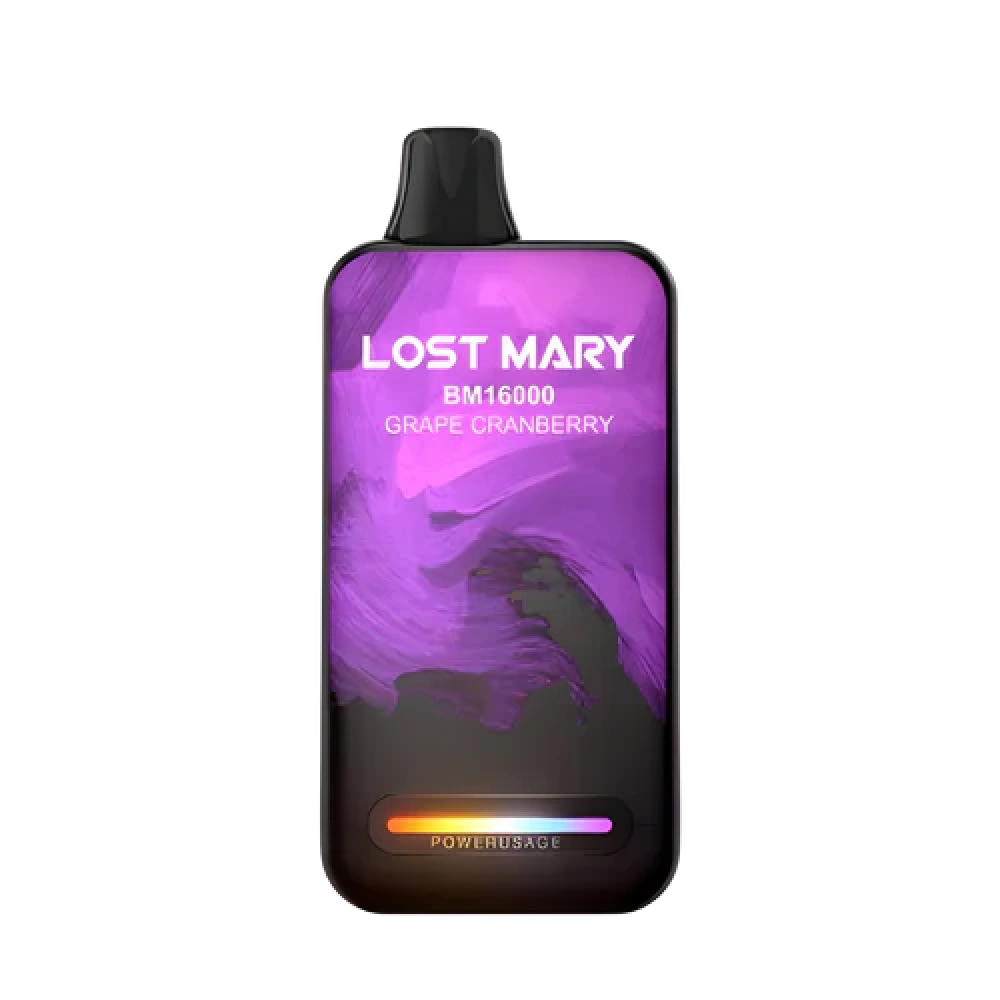 LOST MARY BM 16000 PUFFS GRAPE CRANBERRY