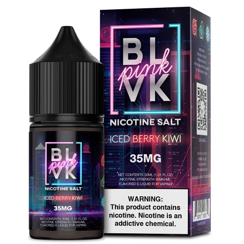BLVK SALT PINK ICED BERRY KIWI 35MG 30ML