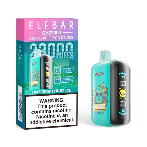 ELFBAR GH 23000 PUFFS LIME GRAPEFRUIT ICE