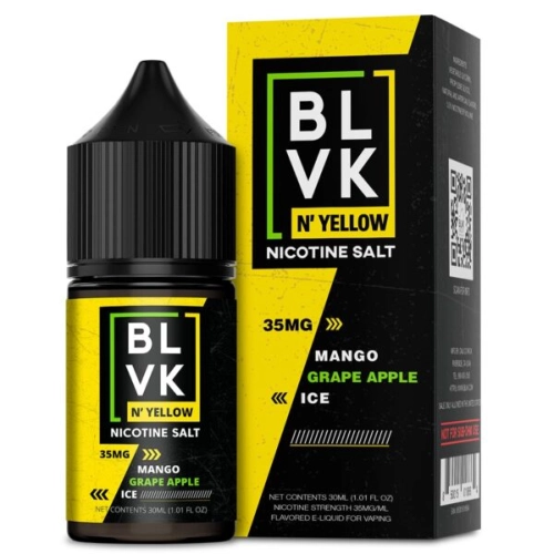 BLVK SALT YELLOW MANGO GRAPE APP IC 50MG