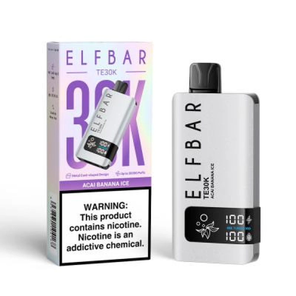 ELFBAR TE 30000 PUFFS ACAI BANANA ICE