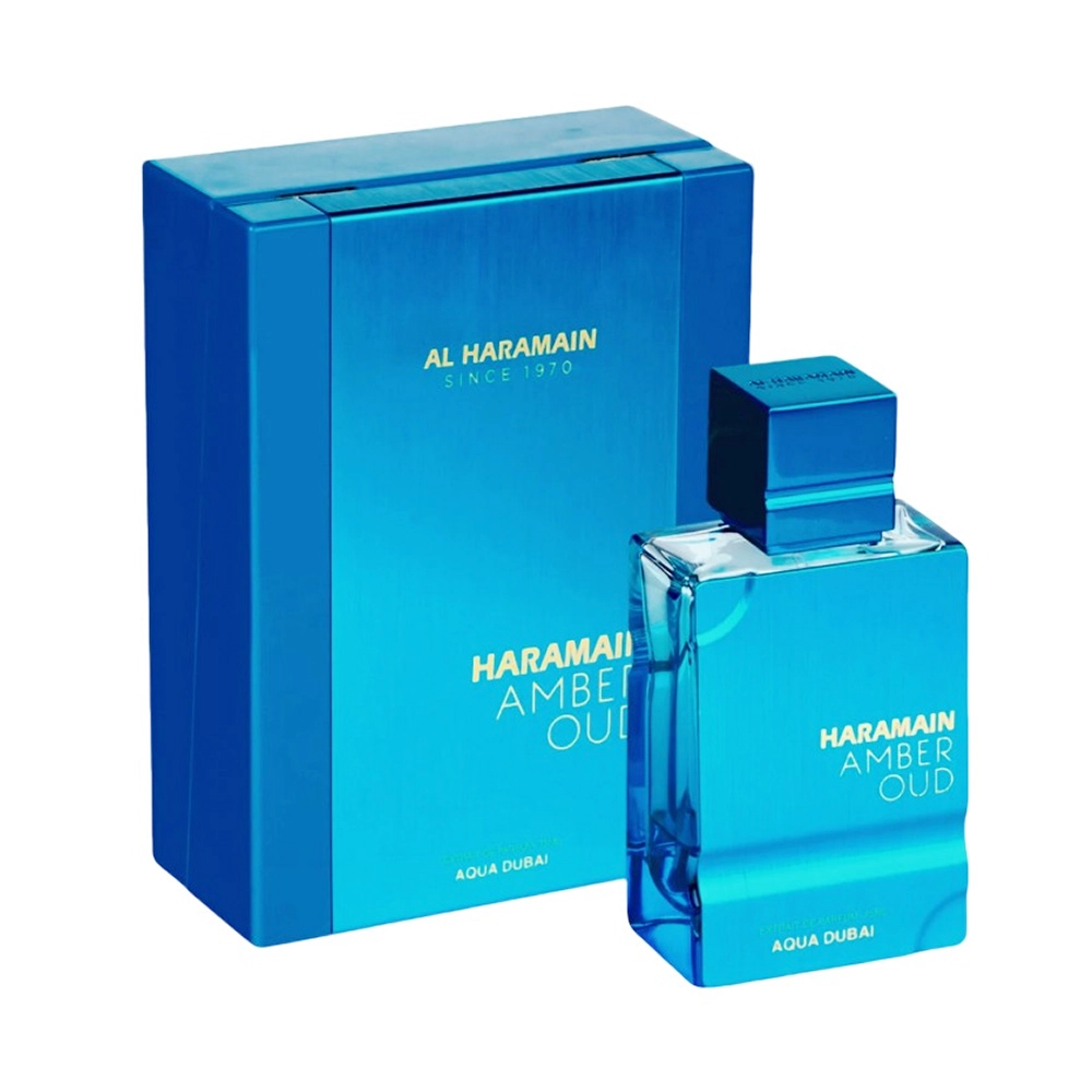 PERFUME AL HARAMAIN AMBER OUD AQUA DUBAI EDP - 100ML