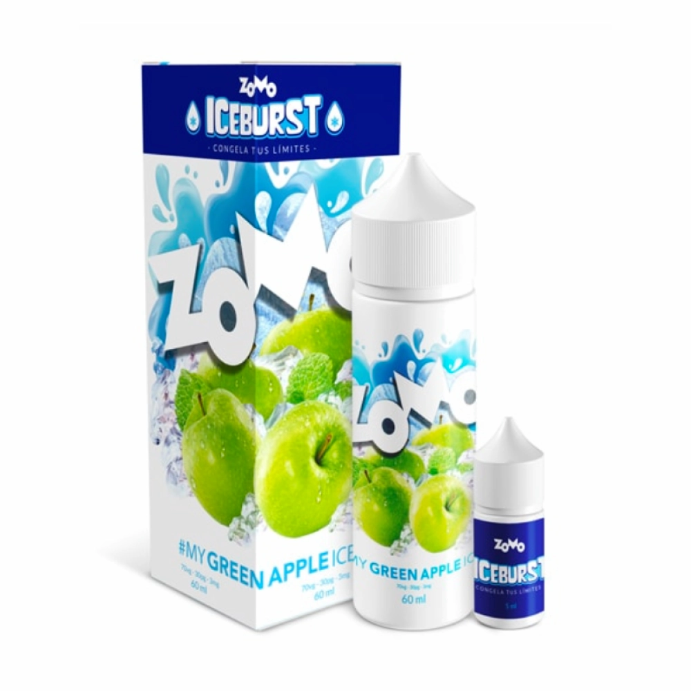 Juice Zomo Green Apple Ice New 3MG 60ml