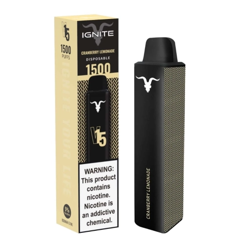 IGNITE V15 1500 PUFFS CRANBERRY LEMONADE