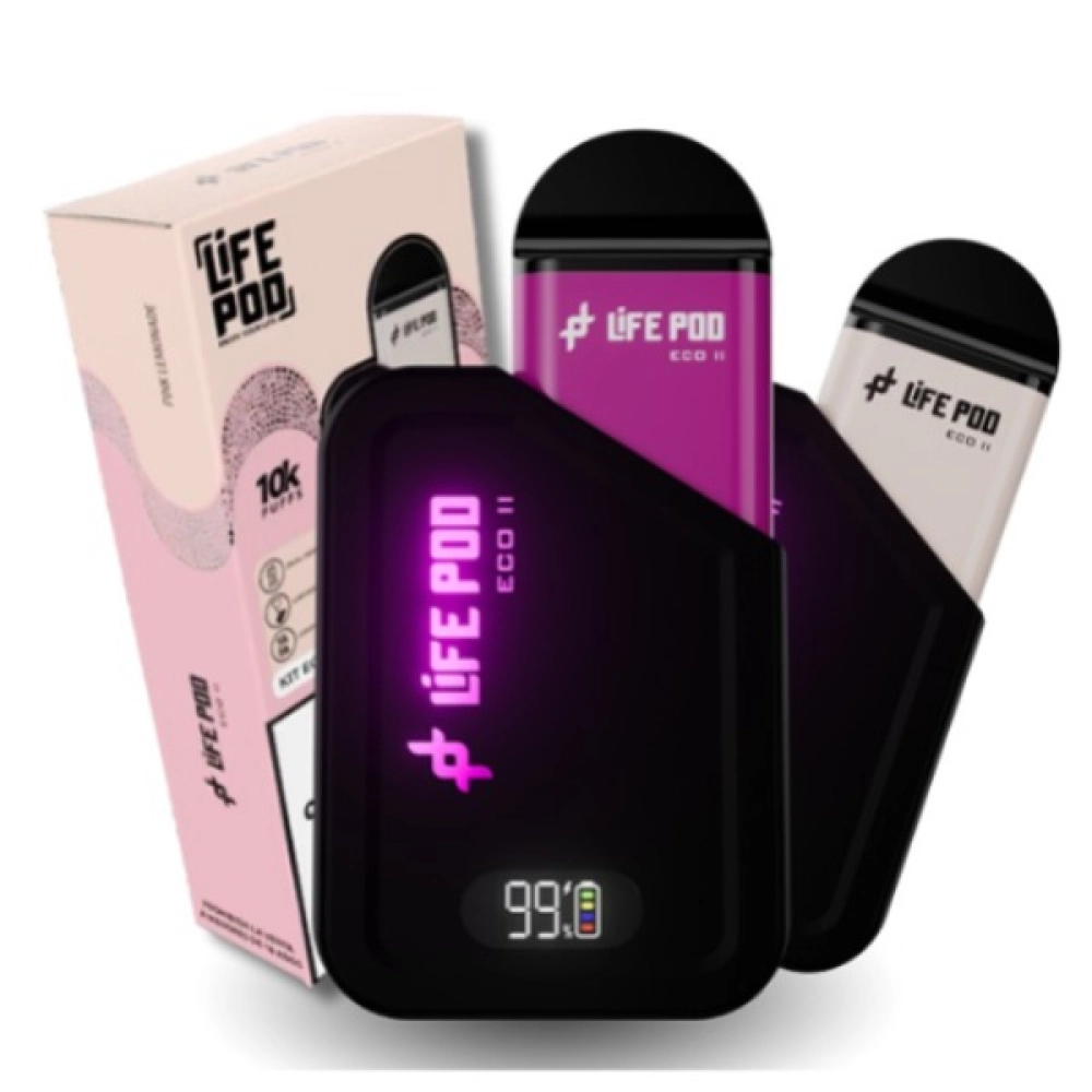 LIFE POD KIT ECO II 10000 PUFFS PINK LEMONADE