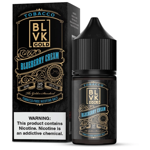BLVK SALT GOLD BLUEBERRY CREAM 35MG 30ML