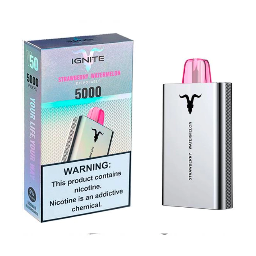 IGNITE V50 5000 PUFFS STRAWBERRY WATERMELON