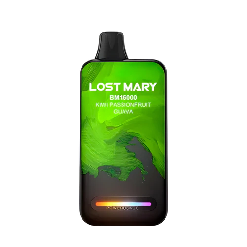 LOST MARY BM 16000 PUFFS KIWI PASSION FRUIT GUAVA