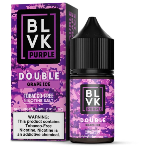 BLVK SALT PRPL DOUBLE GRAPE IC 50MG 30ML