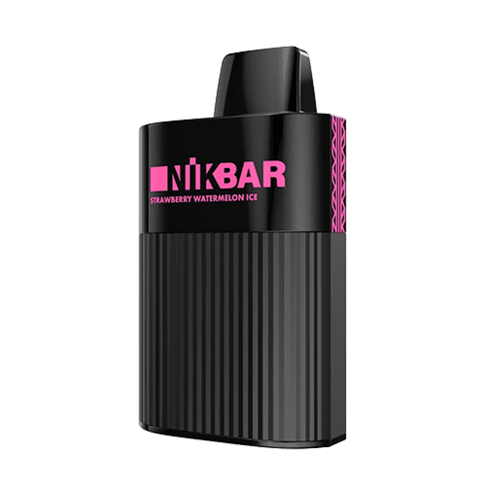 NIKBAR 6000 PUFFS STRAWBERRY WATERMELON ICE