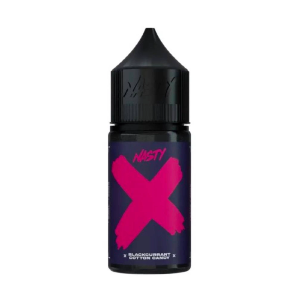 Nicsalt Nasty X Blackcurant Cotton Candy 25MG 30ml